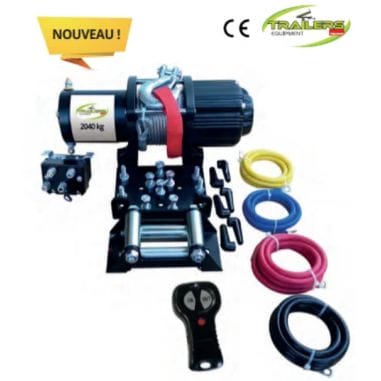  TREUIL ELECTRIQUE 12V - 2040 Kg