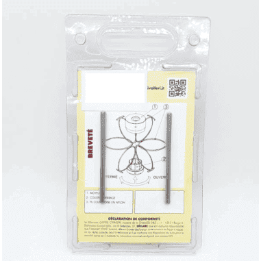 TETE DE DEBROUSSAILLEUSE ALUMINIUM UNIVERSELLE - DOUBLE ETAGE - PLUS DE 25 CM3 - CIVA (blister)