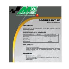 DEGRIPPANT MULTIFONCTION - SPRAY 500ML - MINERVA 2
