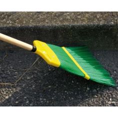 BALAI POUR VOIRIE - 26 CM - MANCHE BOIS 130 CM - LEBORGNE 2