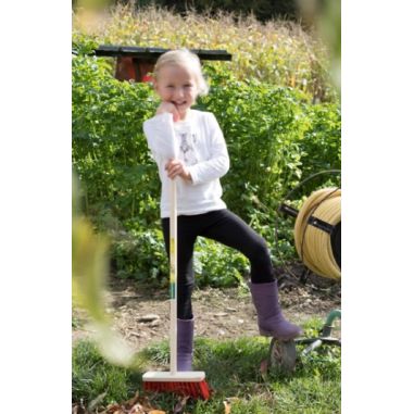 BALAI CANTONNIER ENFANT - MANCHE BOIS CERTIFIE PEFC - LEBORGNE