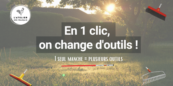 En 1 clic, change d'outils ! 